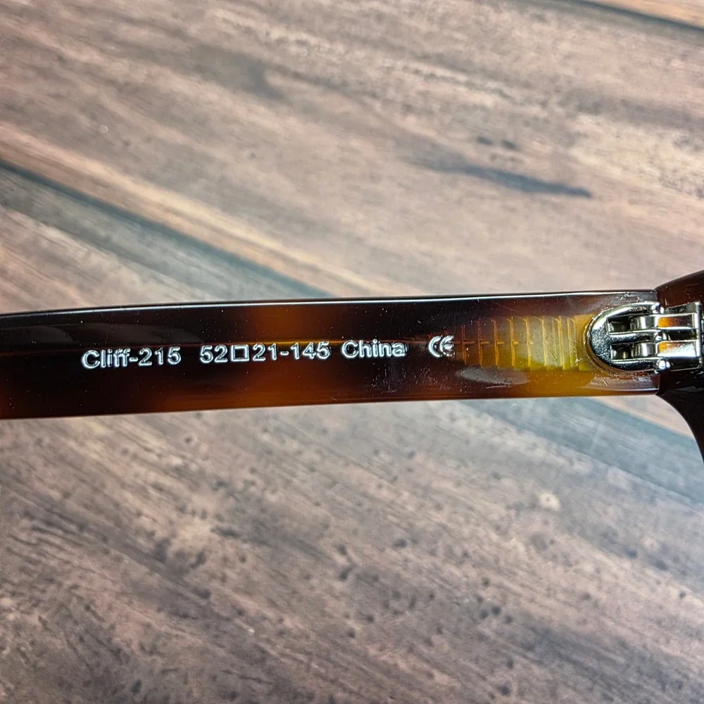 Warby Parker Cliff 215 Tortoise Shell Cat Eye Eyeglass Frames 52-21-145 3415